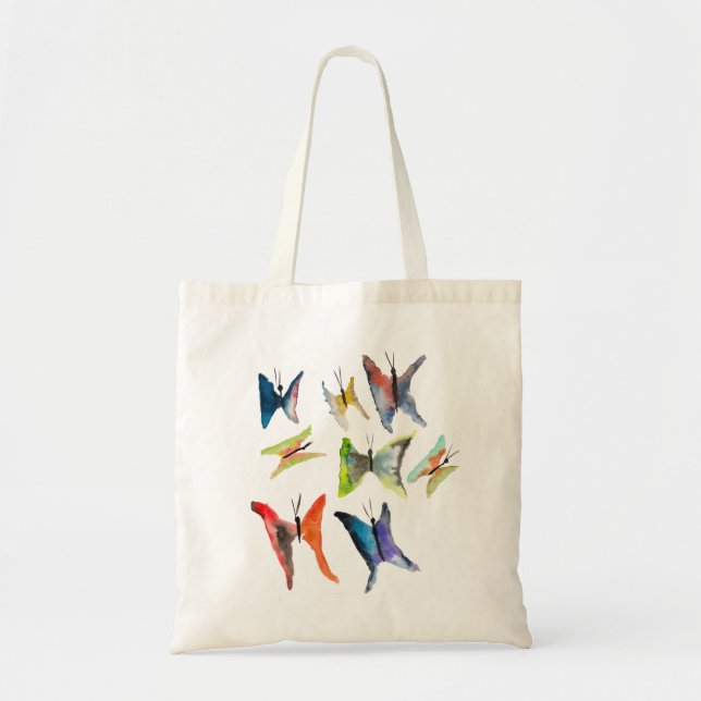 Bolsa de mariposas coloridas (Frente)