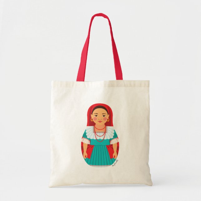 Bolsa de Matryoshka salvadoreña (Frente)