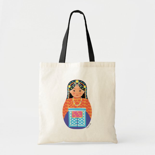 Bolsa de Matryoshka tibetana (Frente)
