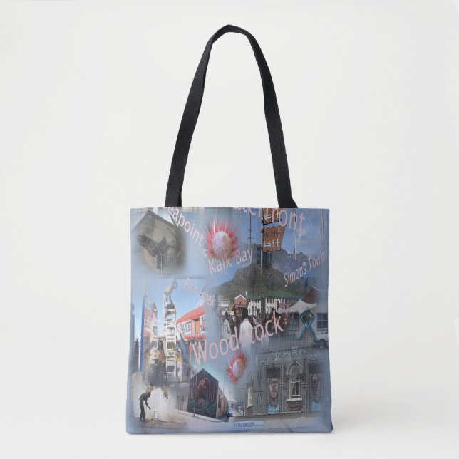 Bolsa de mensajería sobre Ciudad del Cabo (Anverso)