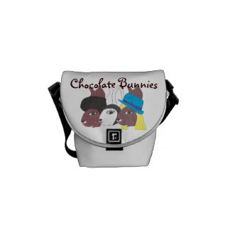 Bolsa de mensajero elegante de CBunnies w del trío