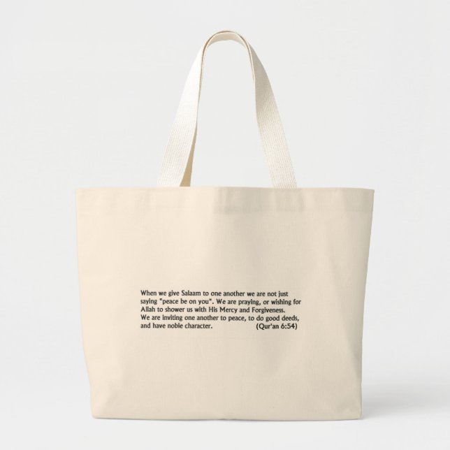 Bolsa de mensajes de Salaam (Frente)
