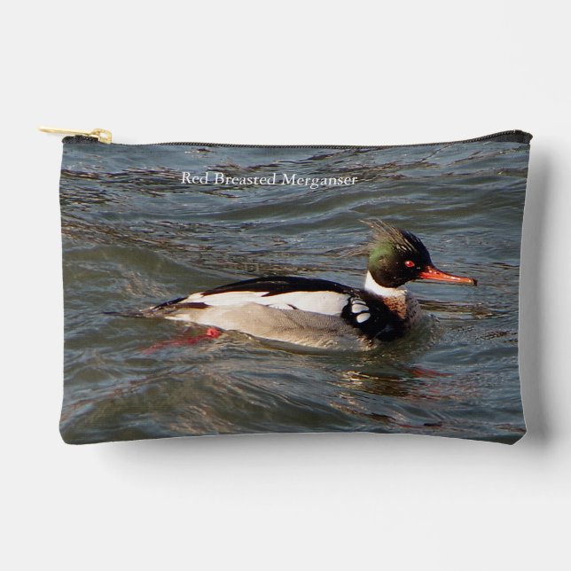 Bolsa de Merganser de los Pechos Rojos (Anverso)