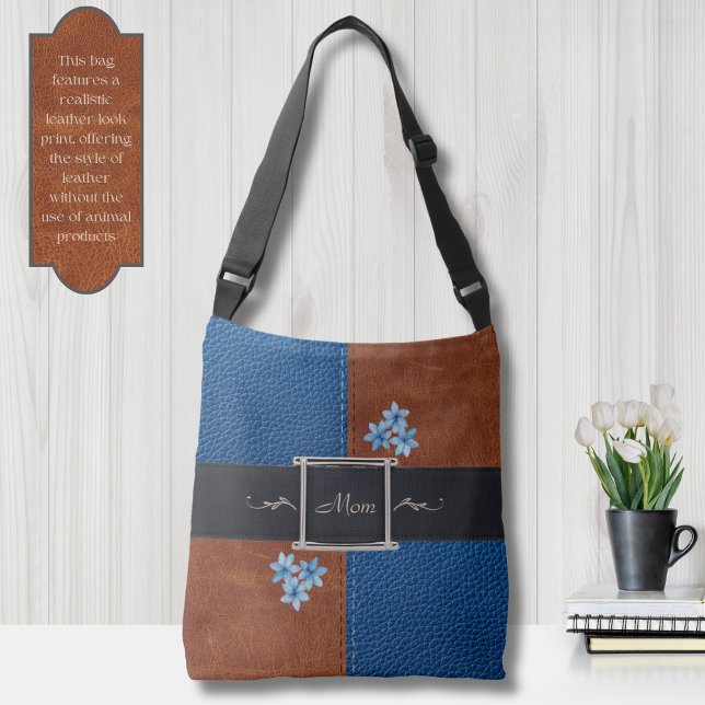Bolsa de Messenger de declaración de mosaico de es (Stylish Patchwork Statement Messenger Bag)