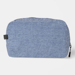 Bolsa de mezclilla azul claro de corte y costura c