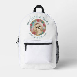 Bolsa de mochilero para aseo de Shih Tzu