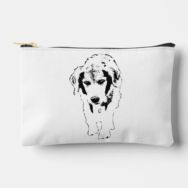 Bolsa de moda, enfoque de cachorro (Anverso)
