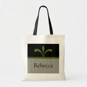 Bolsa de Moda floral, verde oliva