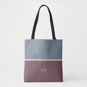 Bolsa de Moda moderna monogramada en tote