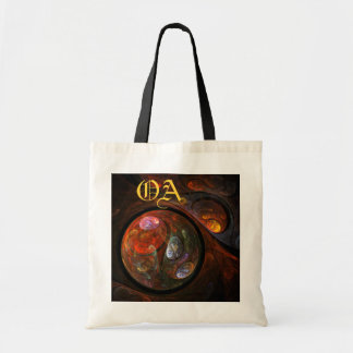 Bolsa de Monograma de arte de la conexión fluida