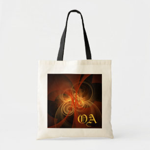 Bolsa de Monograma de arte de resumen mágico de la