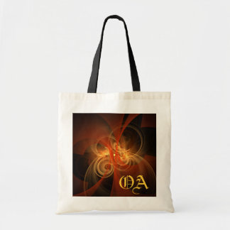 Bolsa de Monograma de arte de resumen mágico de la