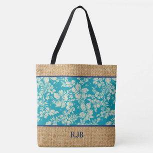 Bolsa de Monograma de Hibiscus Pareau Hawaii
