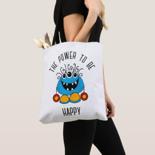 BOLSA DE MONSTER TOTE - EL PODER PARA SER FELIZ