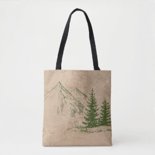 Bolsa de Montañas Rústicas y Árboles
