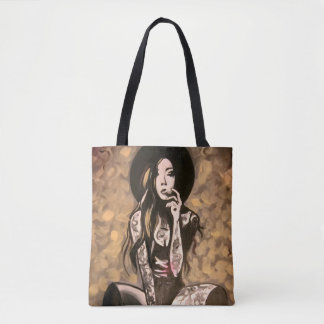 Bolsa de mujer dorada