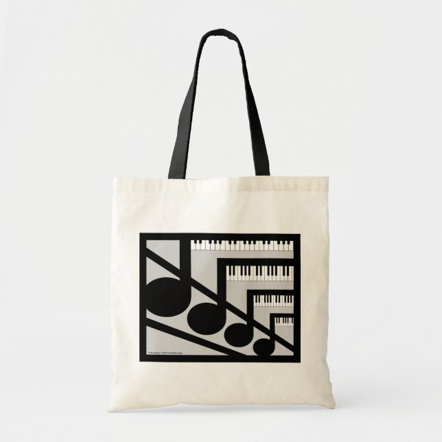 Bolsa de música de piano (Frente)