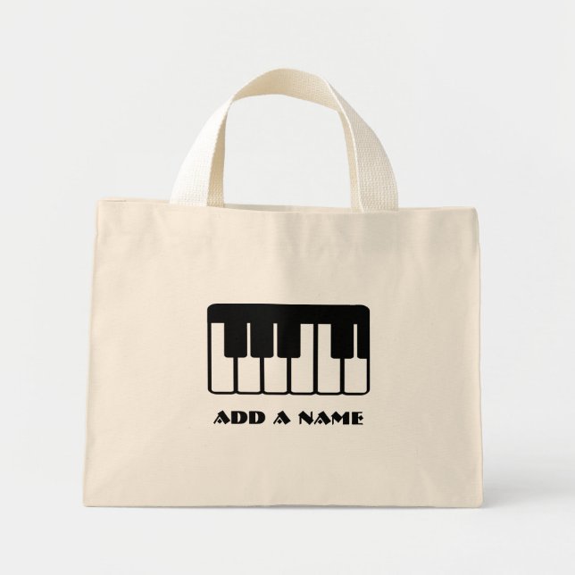 Bolsa de música Personalizado Piano (Frente)