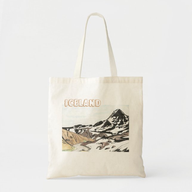 Bolsa de naturaleza silvestre de Islandia (Frente)