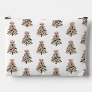 Bolsa de Navidad con Estampado de Pinceladas Rosas