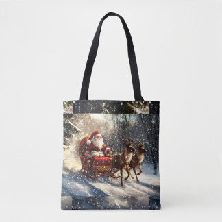 Bolsa de Navidad de la travesía en trineo de Santa