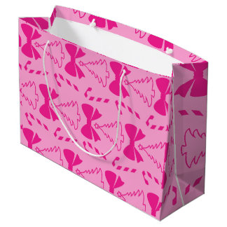 Bolsa de Navidades de Bow Rosado