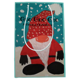 Bolsa de navidades Gnome Santa
