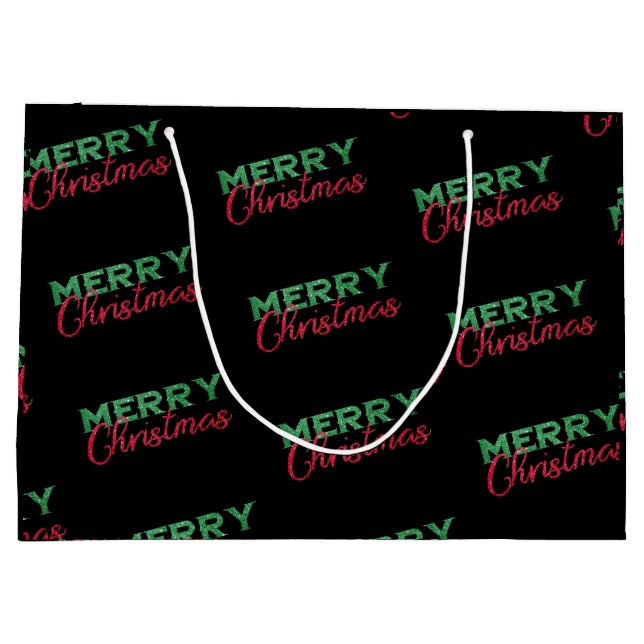 Bolsa de Navidades personalizados, Fiesta de Navid (Reverso)