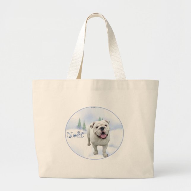 Bolsa de Noel bulldog (Frente)