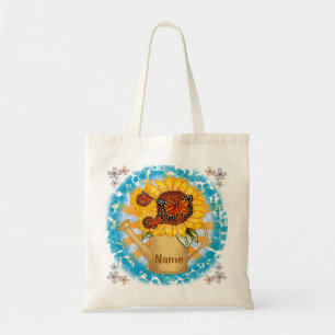 Bolsa de nombre de marca personalizada Sunflower W