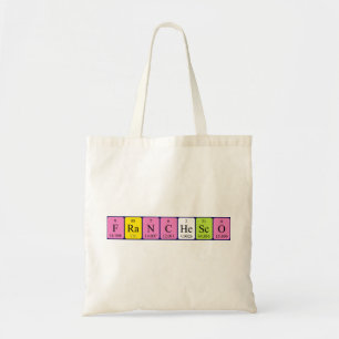 Bolsa de nombres de tabla periódica de Franchesco