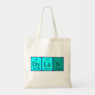 Bolsa de nombres de tabla periódica Dylan