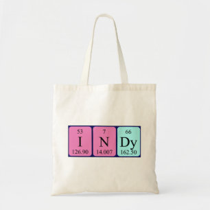 Bolsa de nombres de tabla periódica indy