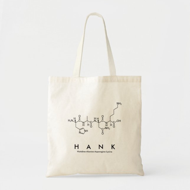 Bolsa de nombres del péptido de Hank (Frente)