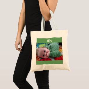 Bolsa de nombres y fotos personalizada