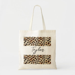 Bolsa de notas de leopardo personalizada
