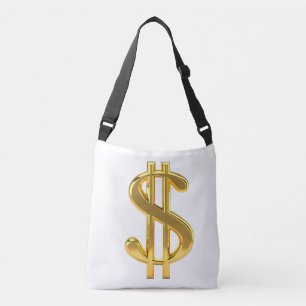 Bolsa de oro y dinero blanco
