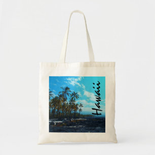 Bolsa de palmas escénicas Big Island Hawaii reutil
