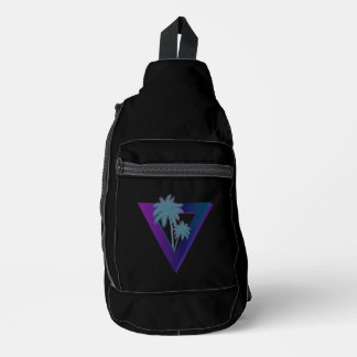 BOLSA DE PALMERAS TRIANGULARES RETROWAVE