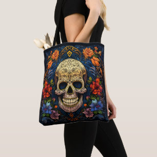 Bolsa de pan de los muertos decorativa