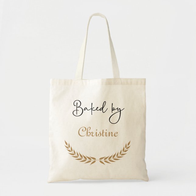 Bolsa de pan personalizada - Bolsa de sourdough, B (Frente)
