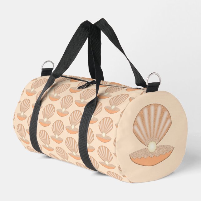 Bolsa de pañales neutra de concha de ostra y perla (Esquina izquierda)