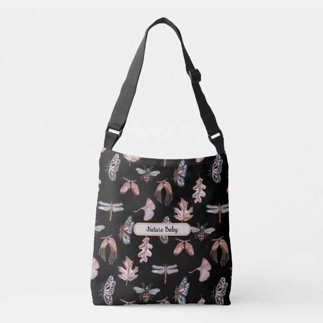 Bolsa de pañales para la cruz del cuerpo del bebé  (Anverso)