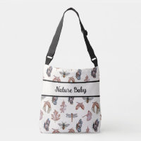 Bolsa de pañales para la cruz del cuerpo del bebé 