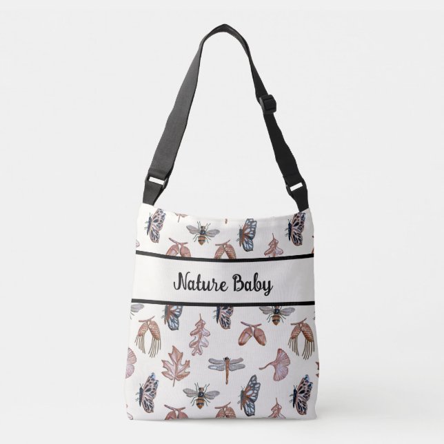 Bolsa de pañales para la cruz del cuerpo del bebé  (Anverso)