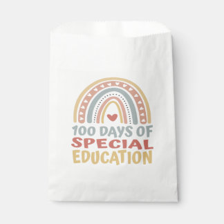 Bolsa De Papel 100 días de educación especial 100 días de escuela