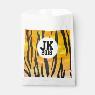 Bolsa De Papel 12 de los 12 tigres Personalizados favorecen la bo