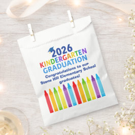 Bolsa De Papel 2026 Kindergarten Graduation Custom School Party