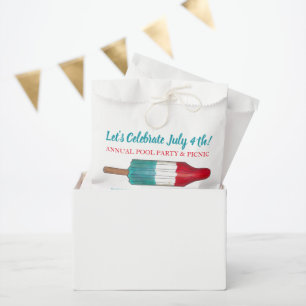Bolsa De Papel 4 de julio 4.ª píldora del hielo del Fiesta