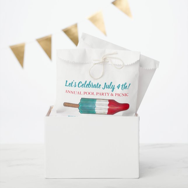 Bolsa De Papel 4 de julio 4.ª píldora del hielo del Fiesta (Fiesta)